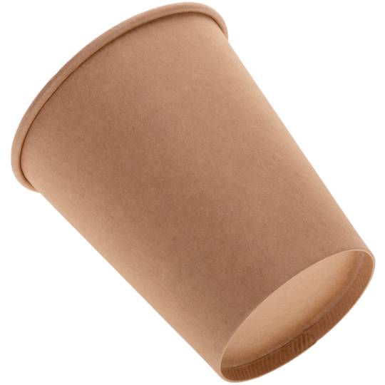 Biodegradable cardboard cup for hot drinks 240 ml, 50 units
