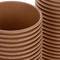 Biodegradable cardboard cup for hot drinks 240 ml, 50 units