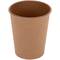 Biodegradable cardboard cup for hot drinks 240 ml, 50 units