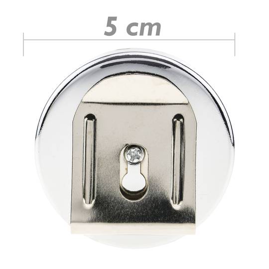 Base magnética com clip para anexar documentos ou ferramentas