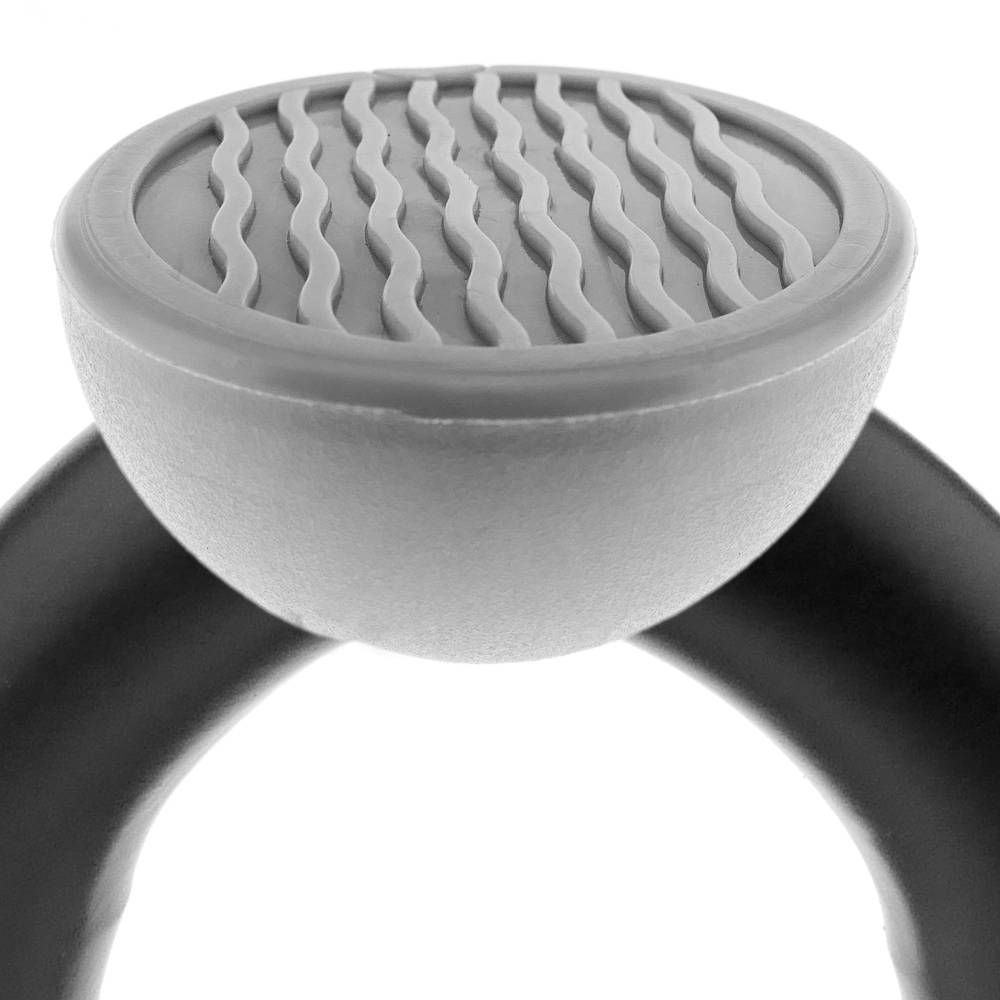 Protetor de borracha para pés e pernas Hairpin para mesa 4-pack cinza