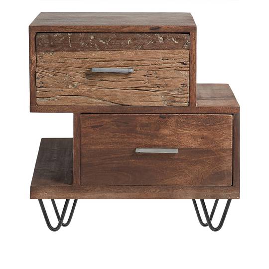 Pies para mesa y mueble Patas en acero 2 varillas 15 cm 4-pack