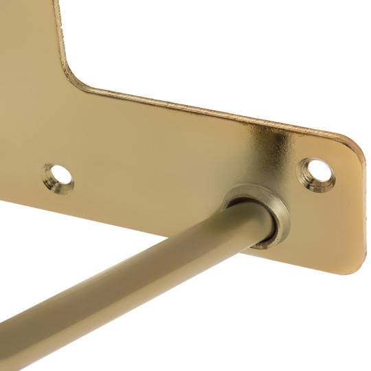 Patas de mesa para armários e móveis de aço 2 hastes 15 cm cobre 4-pack