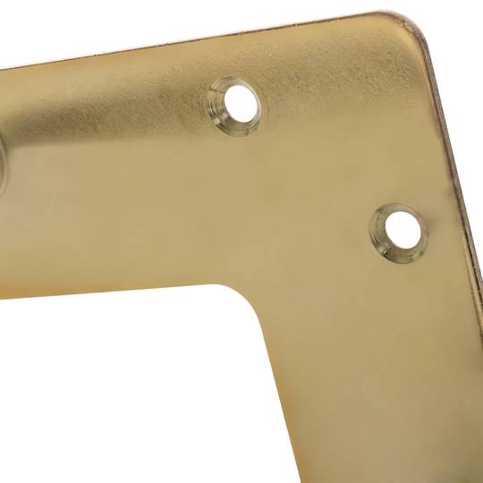Patas de mesa para armários e móveis de aço 2 hastes 15 cm cobre 4-pack