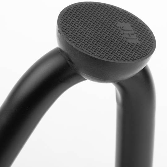 Nogi stołu i mebli Nogi stalowe 2 pręty 20 cm czarny 4-pak