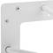 Gambe Piedini da tavolo per mobili e scrivania in acciaio 2 bacchette 30 cm bianco 4-pack