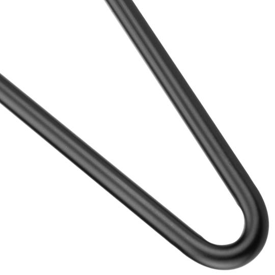 Nogi stołu i mebli Nogi stalowe 2 pręty 30 cm czarny 4-pak