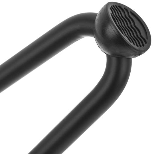 Nogi stołu i mebli Nogi stalowe 2 pręty 30 cm czarny 4-pak