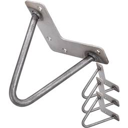 Legs for table and furniture vintage style Steel legs 2 poles 15 cm 4-pack