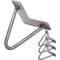 Legs for table and furniture vintage style Steel legs 2 poles 15 cm 4-pack