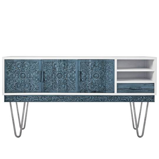 Nogi do stołu i mebli styl vintage Nogi stalowe 2 tyczki 30 cm 4 szt