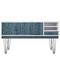 Pieds pour table et meuble style vintage Pieds en acier 3 pôles 41 cm 4-pack
