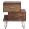 Pieds pour table et meuble style vintage Pieds en acier 3 pôles 41 cm 4-pack