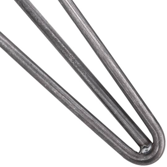 Pieds pour table et meuble style vintage Pieds en acier 3 pôles 41 cm 4-pack