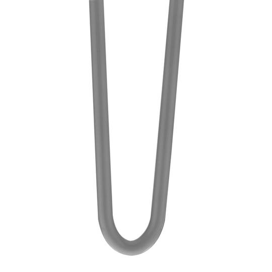 Tischbeine für Schreibtische Schränke Möbel aus Stahl 2 Stangen 41 cm 4-Pack