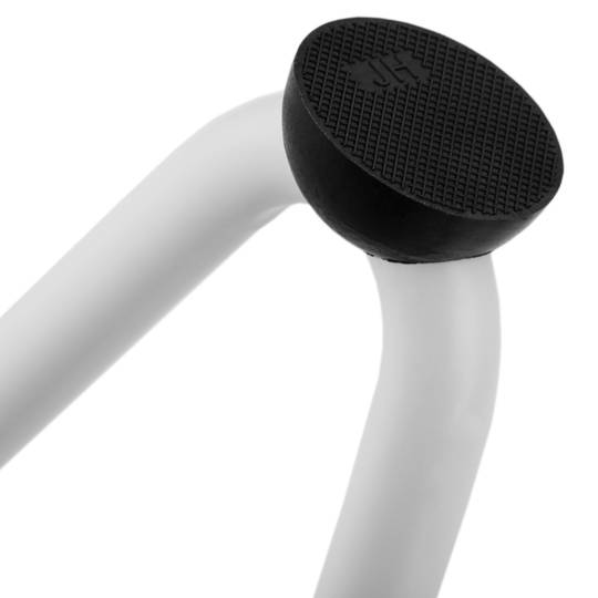 Pieds de table pour meubles et bureau en acier 2 tiges 41 cm blanc 4-pack