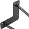 Pies para mesa y mueble Patas en acero 2 varillas 41 cm negro 4-pack