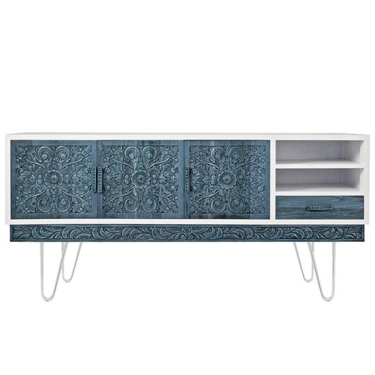 Patas Pés de mesa para armários e móveis em cromado 2 hastes 41 cm 4-pack
