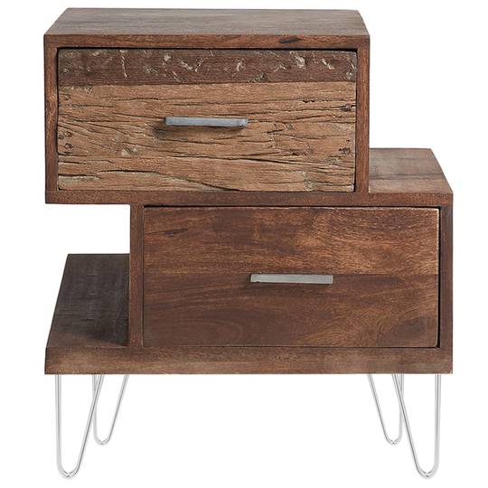 Patas Pés de mesa para armários e móveis em cromado 2 hastes 41 cm 4-pack