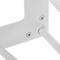Patas de mesa para armários e móveis de aço 3 hastes 41 cm branco 4-pack