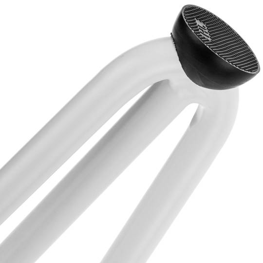 Patas de mesa para armários e móveis de aço 3 hastes 41 cm branco 4-pack