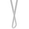Table legs for desks cabinets furniture made of steel 2 rods 41 cm white 4-pack loop type