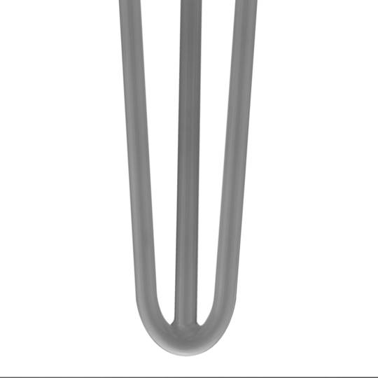 Gambe Piedini da tavolo per mobili e scrivania in acciaio 3 bacchette 71 cm 4-pack