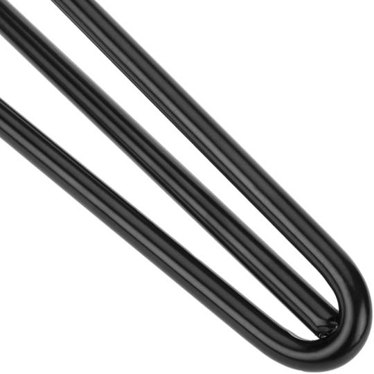 Tafel en meubelpoten Stalen poten 3 stangen 71 cm zwart 4-pack