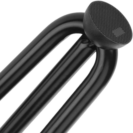 Tafel en meubelpoten Stalen poten 3 stangen 71 cm zwart 4-pack