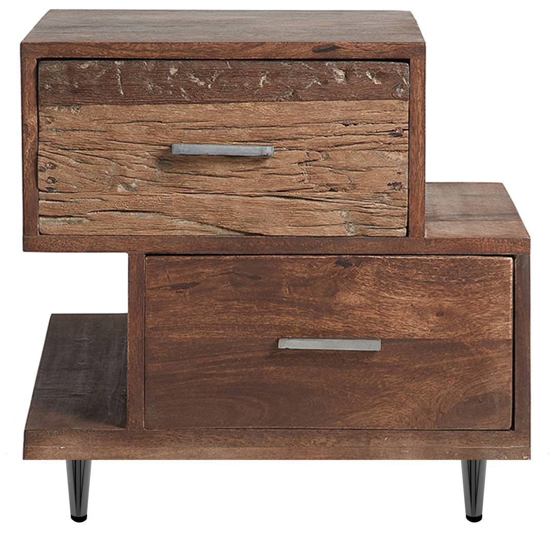 Pacote de 4 pés de móveis rectos com forma cónica e protecção antiderrapante, 12cm, cor preta metálica.