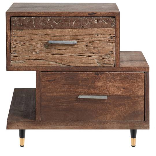 Confezione da 4 gambe dritte per mobili con forma conica e protezione antiscivolo da 12 cm colore nero e oro