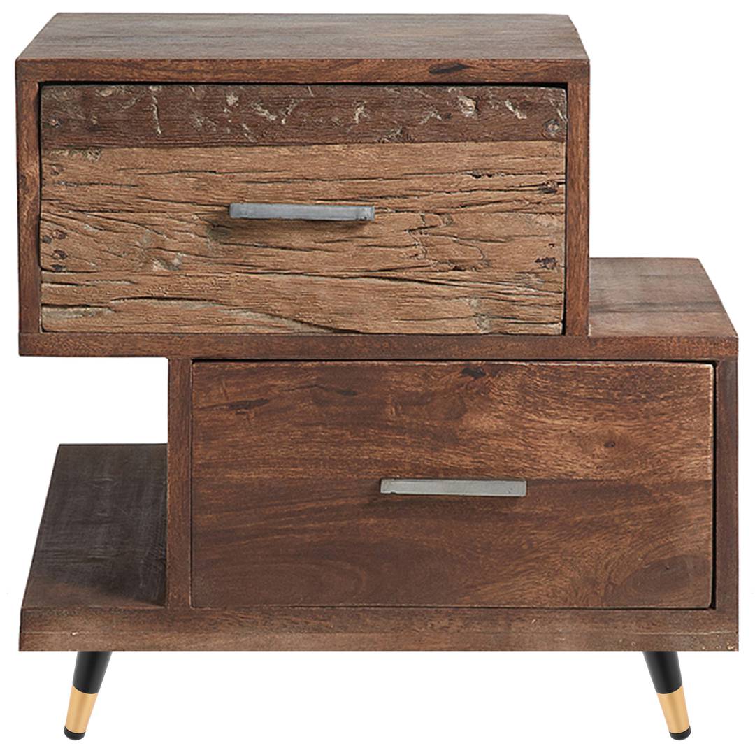 Confezione da 4 gambe per mobili a forma conica con protezione antiscivolo da 12 cm colore nero e oro