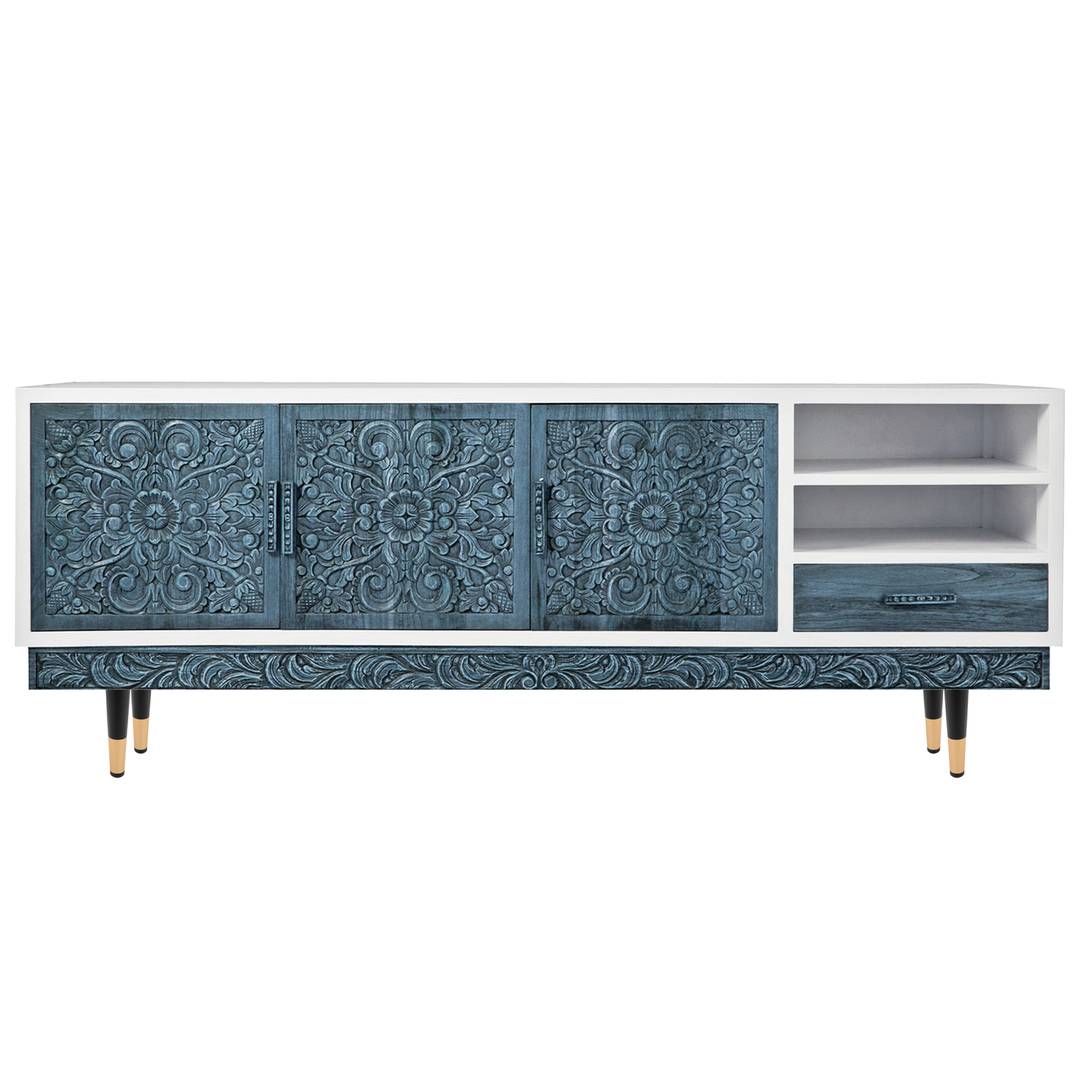 Pacote de 4 pés de móveis rectos com forma cónica e protecção antiderrapante 15cm de cor preta e dourada