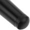 Pack of 4 furniture legs with conical shape and anti-slip protection 15cm black colour