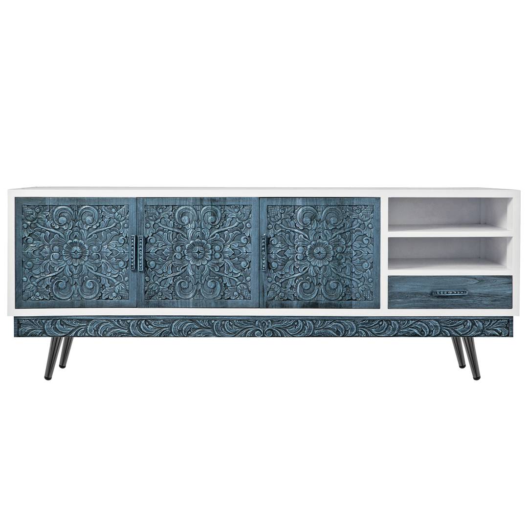 Confezione da 4 gambe per mobili con forma conica e protezione antiscivolo da 15 cm colore nero metallizzato