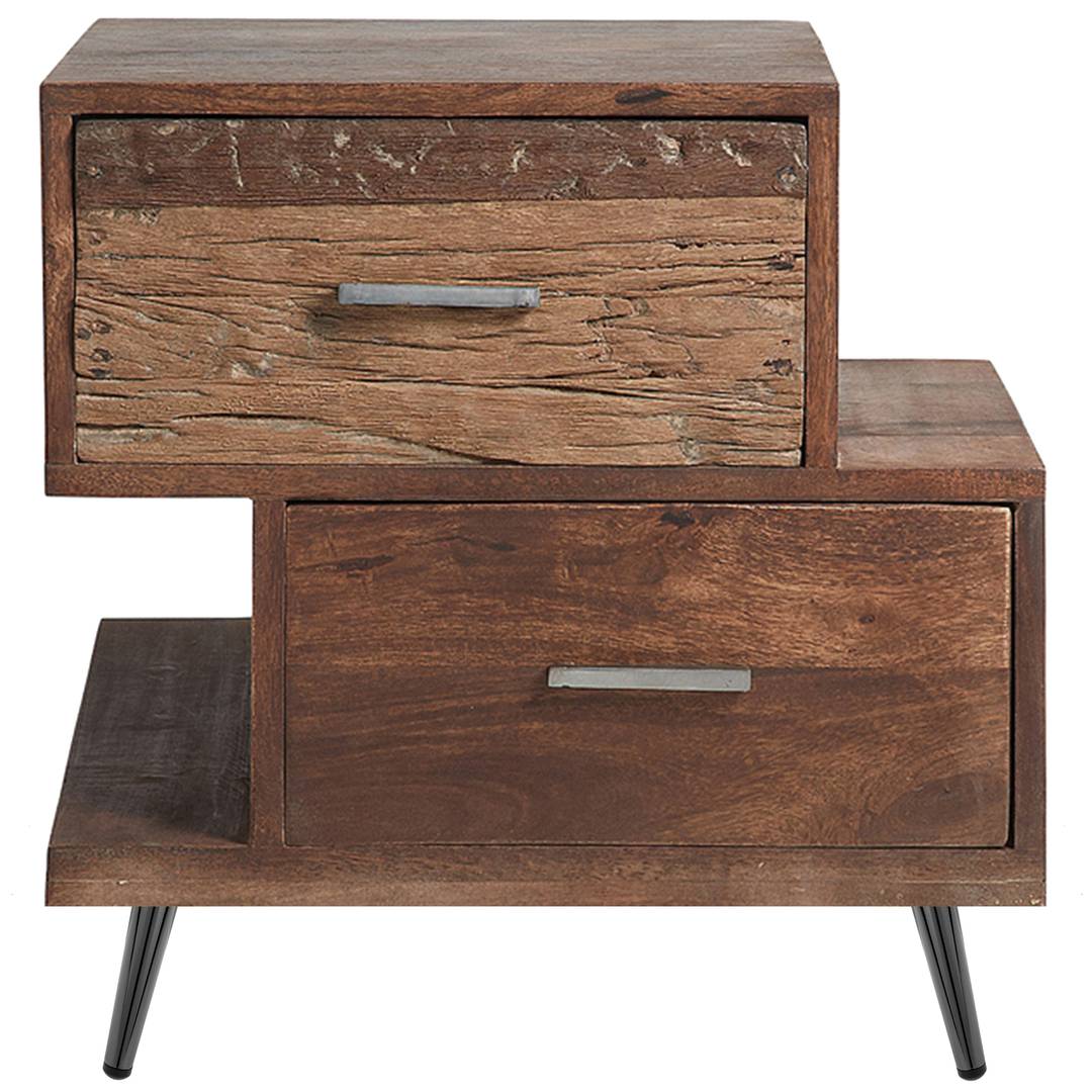 Confezione da 4 gambe per mobili con forma conica e protezione antiscivolo da 15 cm colore nero metallizzato