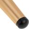 Pack de 4 potes decantades per a mobles amb forma cònica i protecció antilliscant de 15cm color negre i daurat