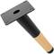 Pack de 4 potes decantades per a mobles amb forma cònica i protecció antilliscant de 15cm color negre i daurat