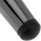 Packung mit 4 Möbelbeinen mit konischer Form und Anti-Rutsch-Schutz 20cm schwarz metallic Farbe