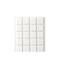 Pak van 20 stuks Inofix 17x17 mm wit klevend synthetisch vierkant vilt