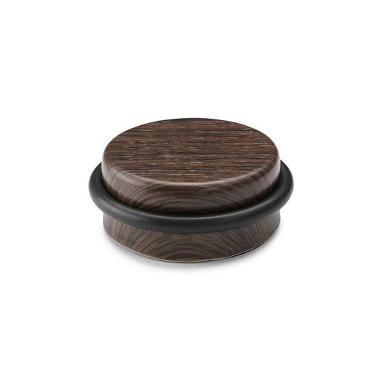 Inofix wenge cylindrical adhesive retainer door stop