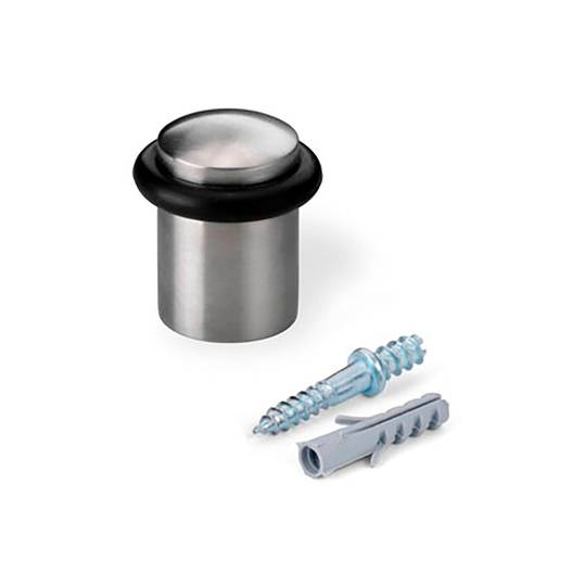 Batente de porta alto com retentor cilíndrico com O-ring em aço inox Inofix