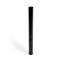 Pied rond extensible pour table et meuble. Pied en acier noir de 71 à 74,5cm