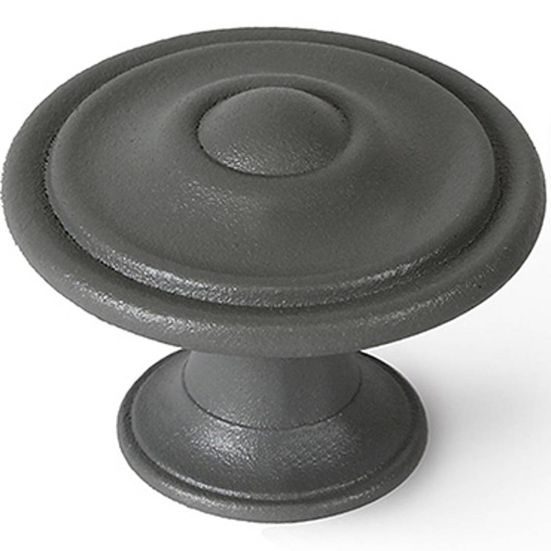 Pacote de 4 puxadores redondos para móveis de 35x26 mm com parafusos de metal com acabamento cinza cinza