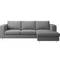 Round table legs for desks cabinets furniture made of gray steel 10cm 4-pack