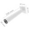 Peus rodons per a taula i moble. Potes en acer blanques de 25cm 4-pack