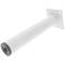Peus rodons per a taula i moble. Potes en acer blanques de 25cm 4-pack