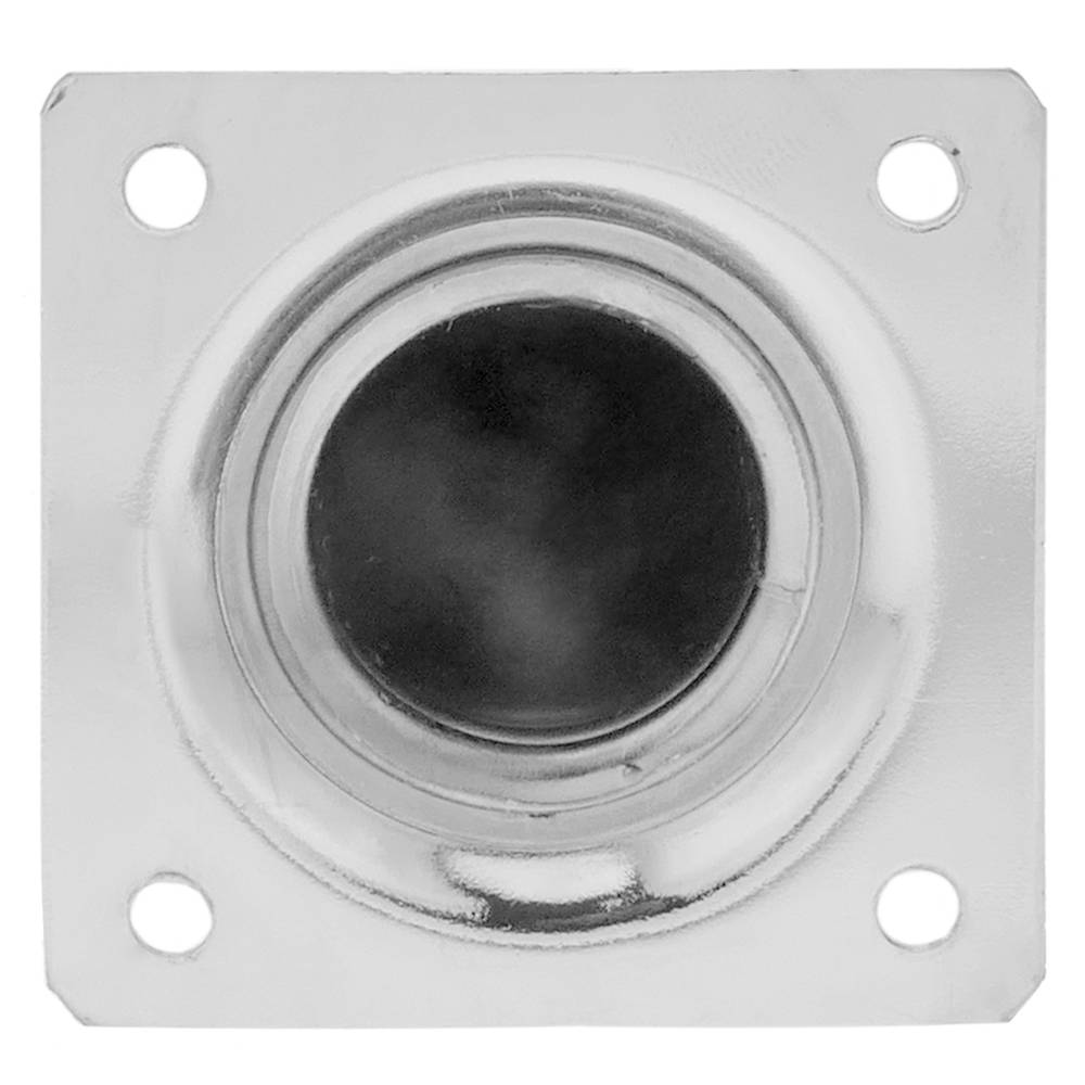 Ronde poten voor tafel en meubels. 40cm verchroomde stalen poten 4-pack