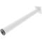 Ronde poten voor tafel en meubels. Witte stalen poten 75 cm 4-pack
