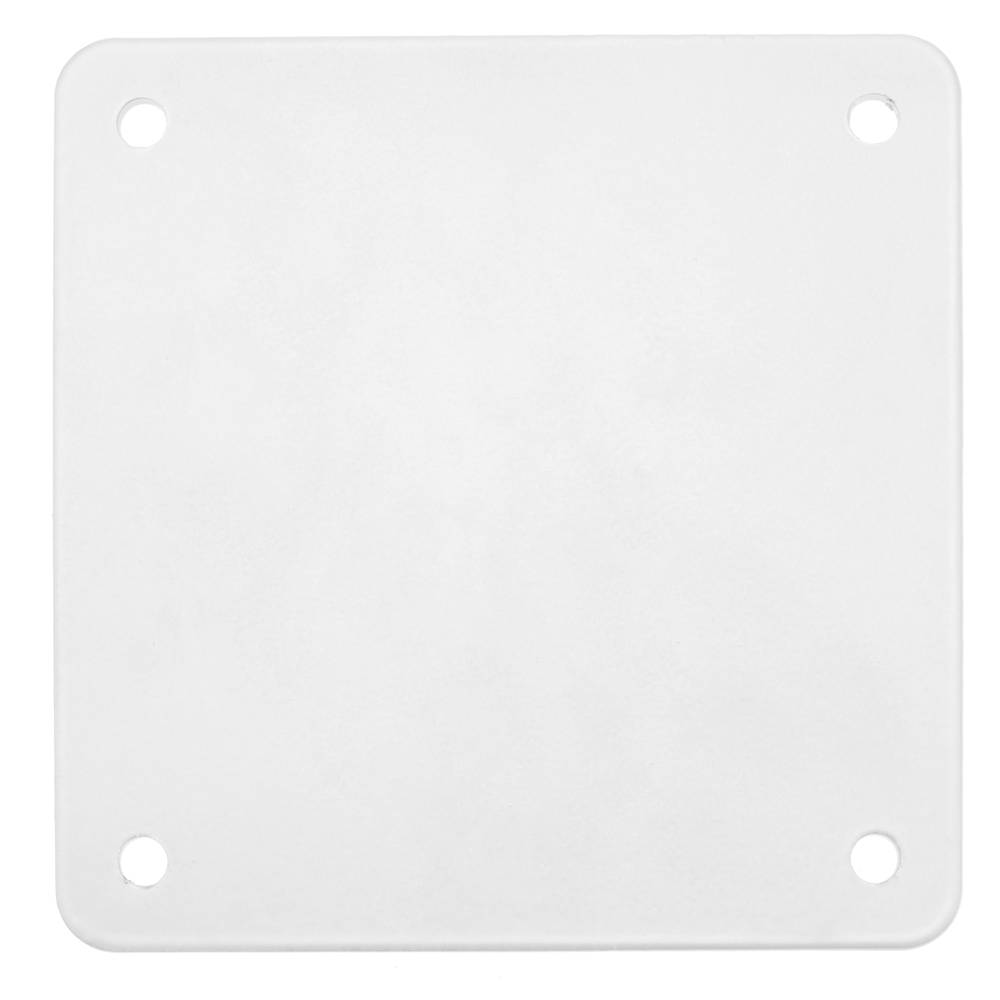 Runde Tischbeine für Schreibtische Schränke Möbel aus weiss Stahl 72-75 cm 4-Pack